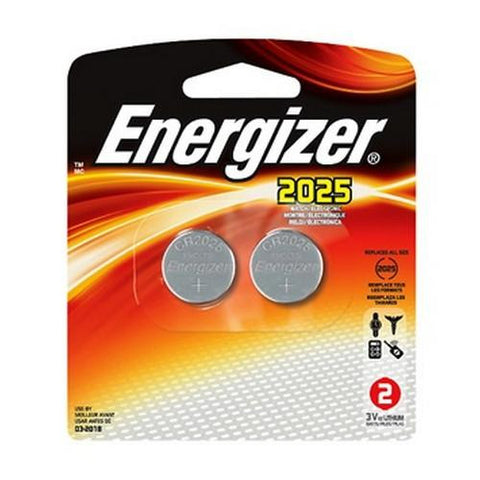 Lithium Coin #2025 3Volt (2-pack) - Lithium Coin, 3-Volt, 2 pk, 2025