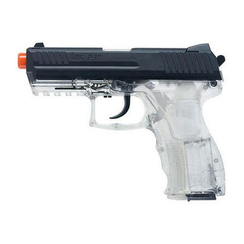 H&K Replica Soft Air - P30, Spring w-Metal Slide, 15 Round - Clear