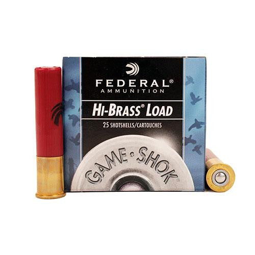 410 Gauge - Premium Game-Shok, High Brass, 2 1-2", 1-2 oz, #6 Lead Shot, Per 25