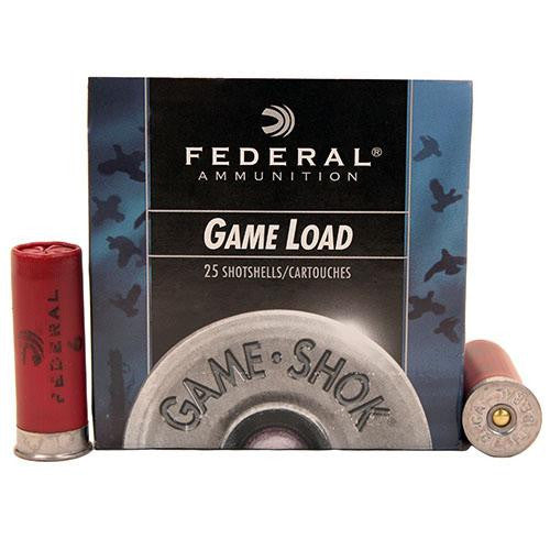 12 Gauge - Game-Shok Game Load, 2 3-4", 1 oz, #6 Lead Shot, Per 25