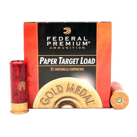 12 Gauge - Premium Competition Gold Medal, 2 3-4", 1 1-8 oz, #7 1-2 Lead Shot, Per 25