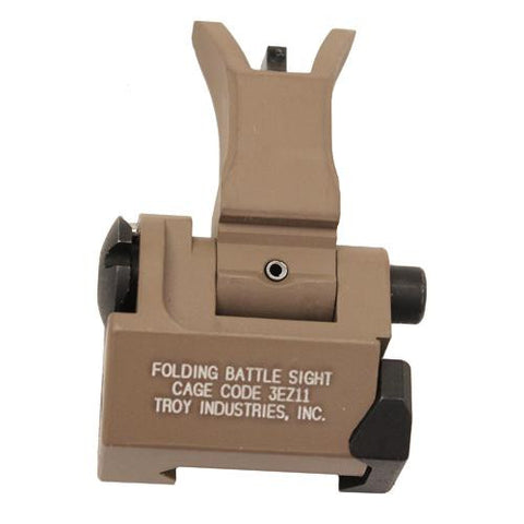 Front Folding Style M4 Sight - Flat Dark Earth, Tritium