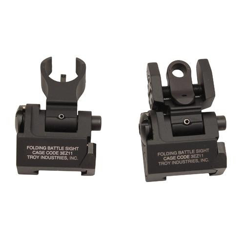 Micro- HK Sight Set - Black, Tritium, Folding