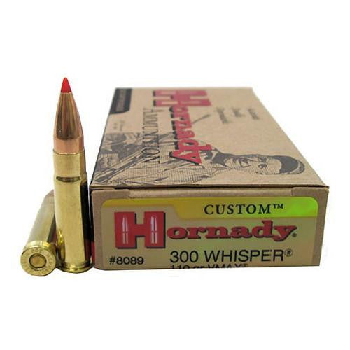 300 Whisper by Hornady - 110 Gr V-Max (Per 20)