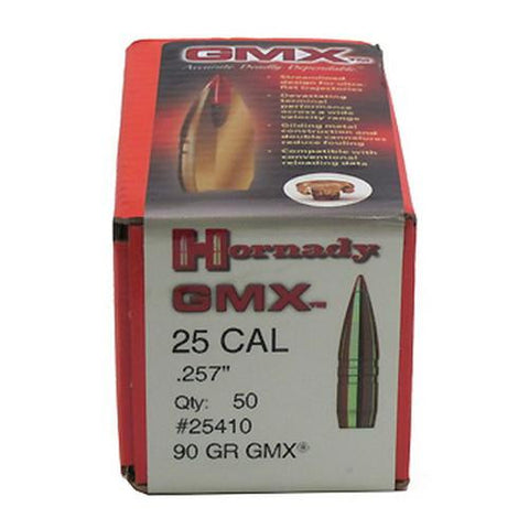 25 Caliber Bullets - .257" 90gr GMX -50