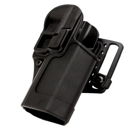 Serpa CQC, Belt & Paddle Holster, Plain Matte Black Finish - Ruger P95, Right Hand