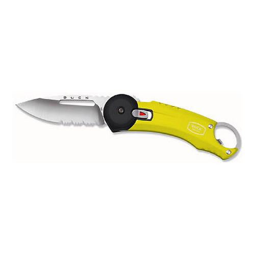 Redpoint - 2 3-4" Serrated Blade, Yellow Handle, Boxed