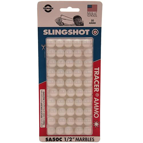 Tracer Slingshot Ammo - 1-2", 50 Count