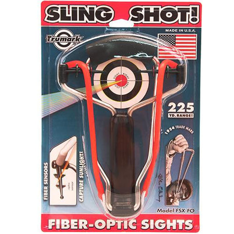 Slingshot, Fiber-Optic Sights