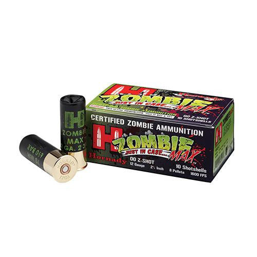 Z-Max Zombie Ammunition - 12 Gauge 00 Buck (Per 10)