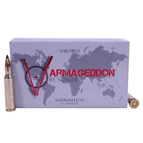 223 Remington Ammunition - Varmageddon, 40 Grains, Tipped Flat Base, Per 20