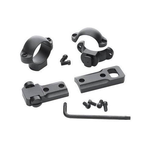 Standard 2-Piece Ring & Base Set - Weatherby Mark V, 1" Medium, Matte