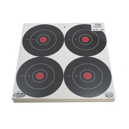 Dirty Bird Paper Targets - 6 Bull's Eye Splattering