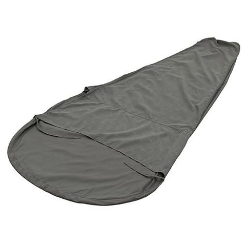 Sleeping Bag Liner Mummy, MicroFiber, Gray 32x86