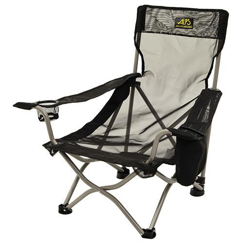 Getaway Chair Mesh, w-Cooler Pocket, Black