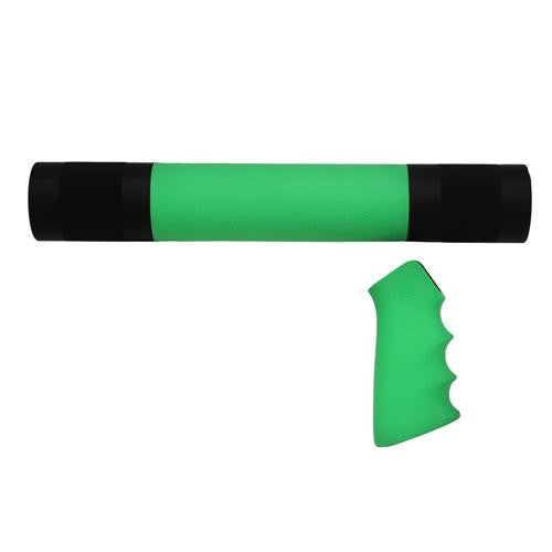 AR-15-M-16 Kit - Overmolded Grip-Forend Zombie Green