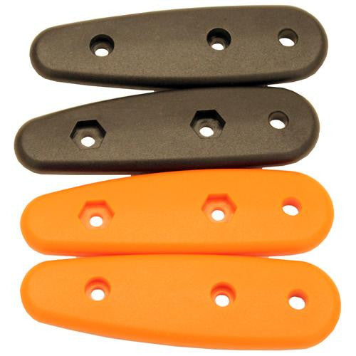 Becker Knife Handles - BK14hndl Kit Black and Orange