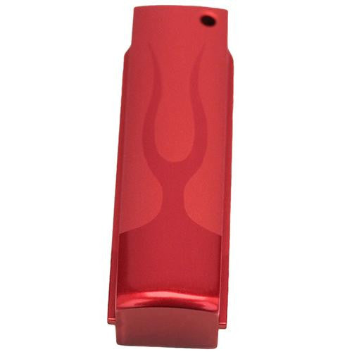 Colt, 1911 Government Mainspring Housing - Aluminum, Flame Flat Red Anodized