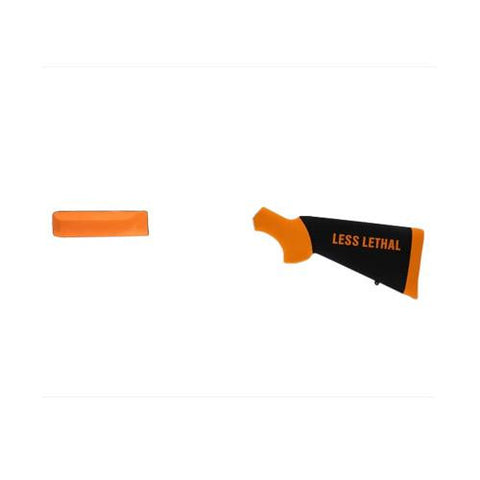 Winchester 1300 Less Lethal - Overmolded Stock w-Forend, Orange