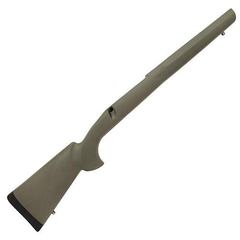 Winchester Model 70 Long Action Stock - 1 Piece Trigger Heavy Barrel Pillarbed Olive Drab Green