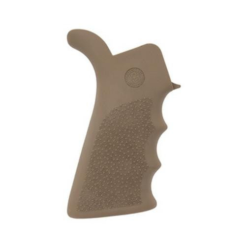 AR-15 Rubber Grip - Beavertail w-Finger Grooves Flat Dark Earth