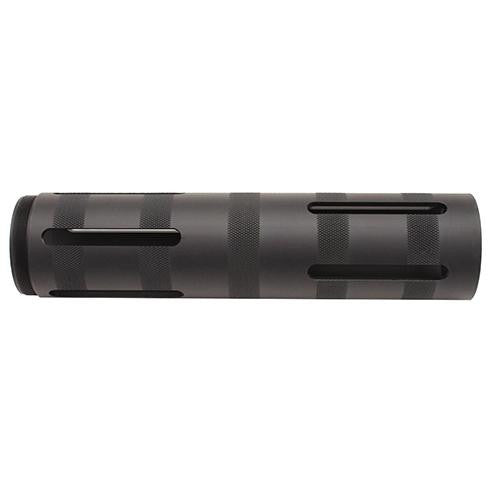 AR15 Knurled Aluminum 3 Gun Free Floating Forend Extension - 8" Overall Length