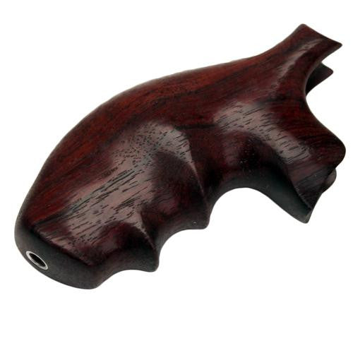 S&W K-L Frame Round Butt Grips - Rosewood