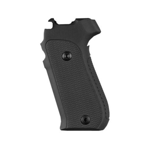 Sig P220 American Grips - Checkered Aluminum Matte Black Anodized