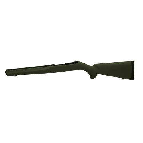 10-22 Overmolded Stock - Rubber, Magnum, Standard Barrel, Olive Drab Green