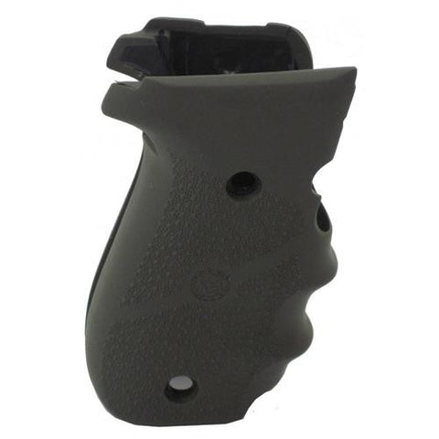 Sig P226 Grips - Rubber w-Finger Grooves, Olive Drab Green