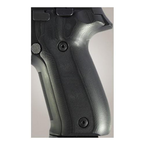 Sig P226 Grips - G-10 Solid Black