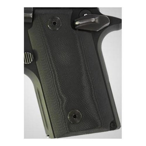 Sig P238 Grips - G-10 Solid Black