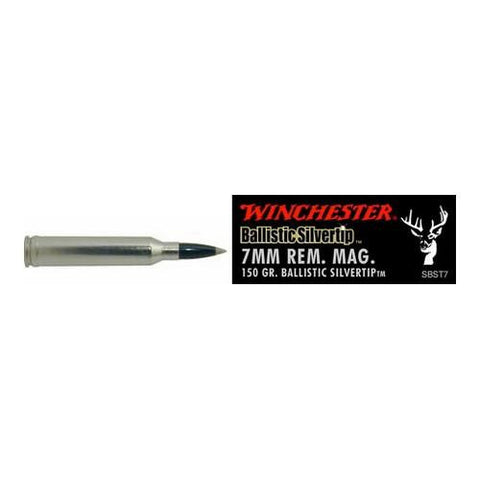 7mm Remington Magnum - Supreme, 150 Grains, Ballistic Rapid Controlled Expansion Polymer Tip, Per 20