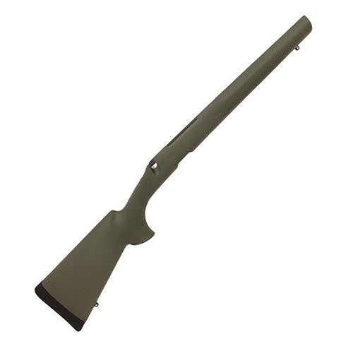 Remington 700 BDL Long Action Overmolded Stock - Heavy Barrel, Detachable Magazine, Pillarbed Olive Drab Green