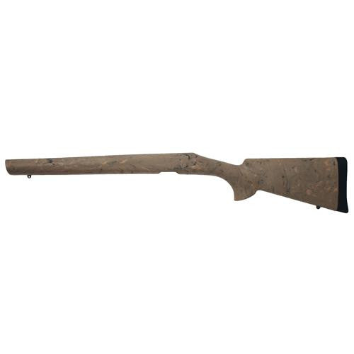 Remington 700 BDL Long Action Overmolded Stock - Heavy Barrel, Detachable Magazine, Full Bed Block Ghillie Earth