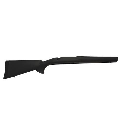 Ruger 77 MKII Short Action Overmolded Stock - Heavy Barrel, Pillar Bed, Black