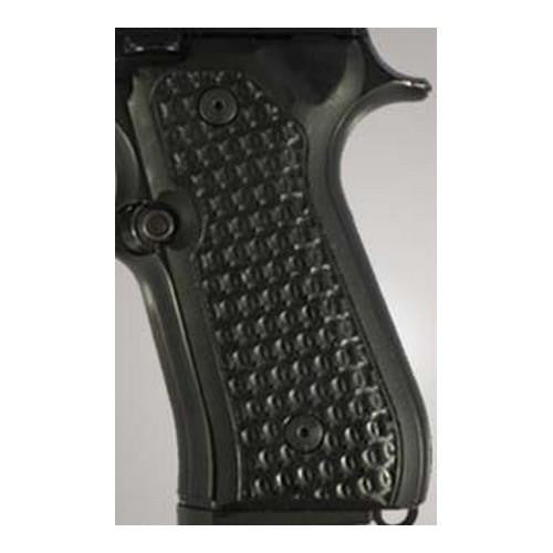 Beretta 92 Grips - Chain Link G-10 Solid Black