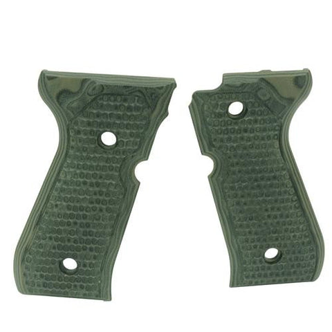 Beretta 92 Grips - Piranha G-10 G-Mascus Green