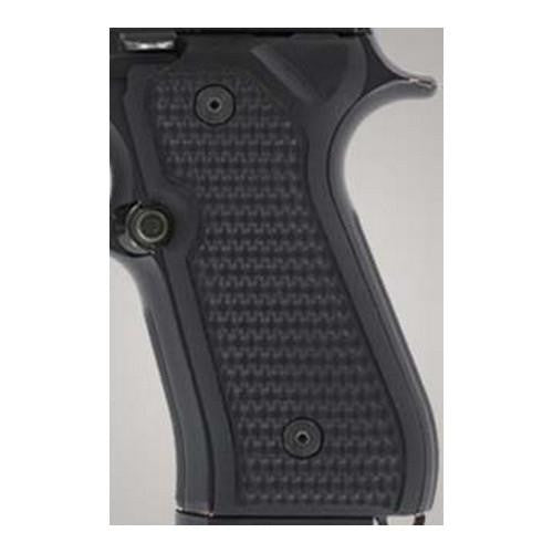 Beretta 92 Grips - Piranha G-10 Solid Black