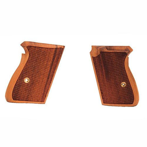 Walther PPK Grips - Goncalo Alves, Checkered