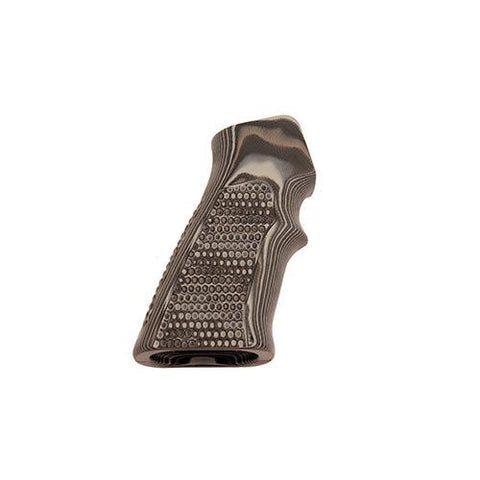 AR-15 Extreme Grips - Pirahna G-10 G-Mascus Black-Gray