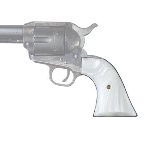 Colt Single Action Grip White Pearl Cowboy Pan