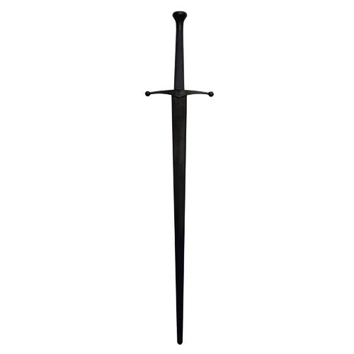 Composite Longsword - Black Blade, Black Guard, Handle, Pommel