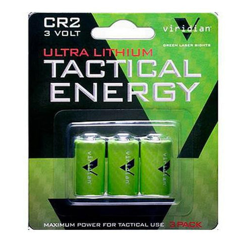 Viridian CR2 Lithium Battery 3 Pack