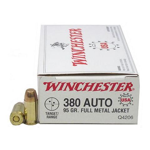 380 Automatic - USA, 95 Grains, Full Metal Jacket, Per 50