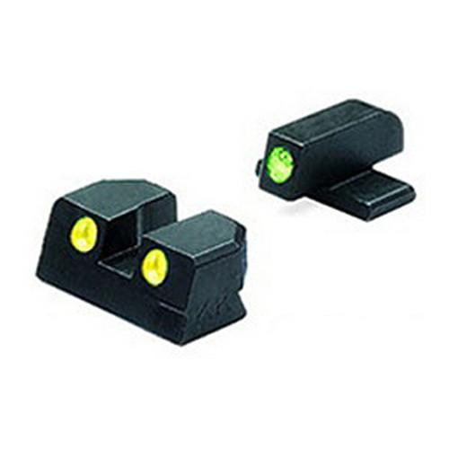 Springfield - Tru-Dot Sights - XD .45 ACP Green-Yellow Fixed Set