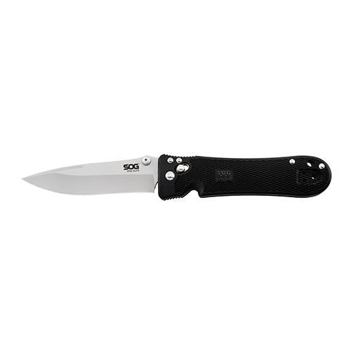 Spec - Elite I, 4" Blade Length, Straight Edge, CLip Point, Bead Blasted Finish, Clam