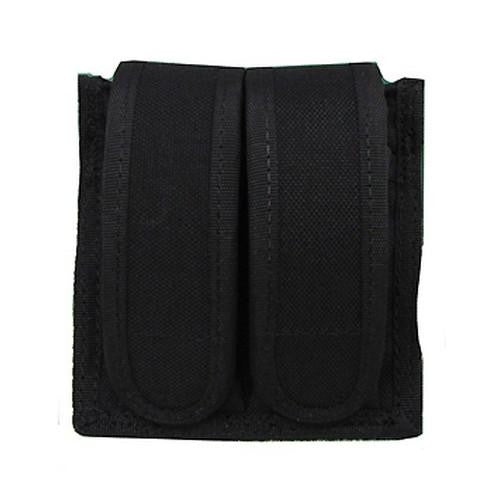 Cordura Magazine Case - Universal Double Pistol -Velcro Black