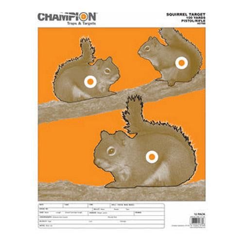 Squirrel Target  Large 12 Pack