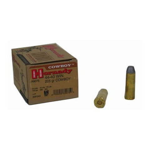 44-40 (Cowboy) by Hornady 205 Gr, Cowboy Ammo, (Per 20)